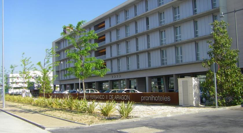 Hôtel Eurostars Rey Fernando à Saragosse Extérieur photo